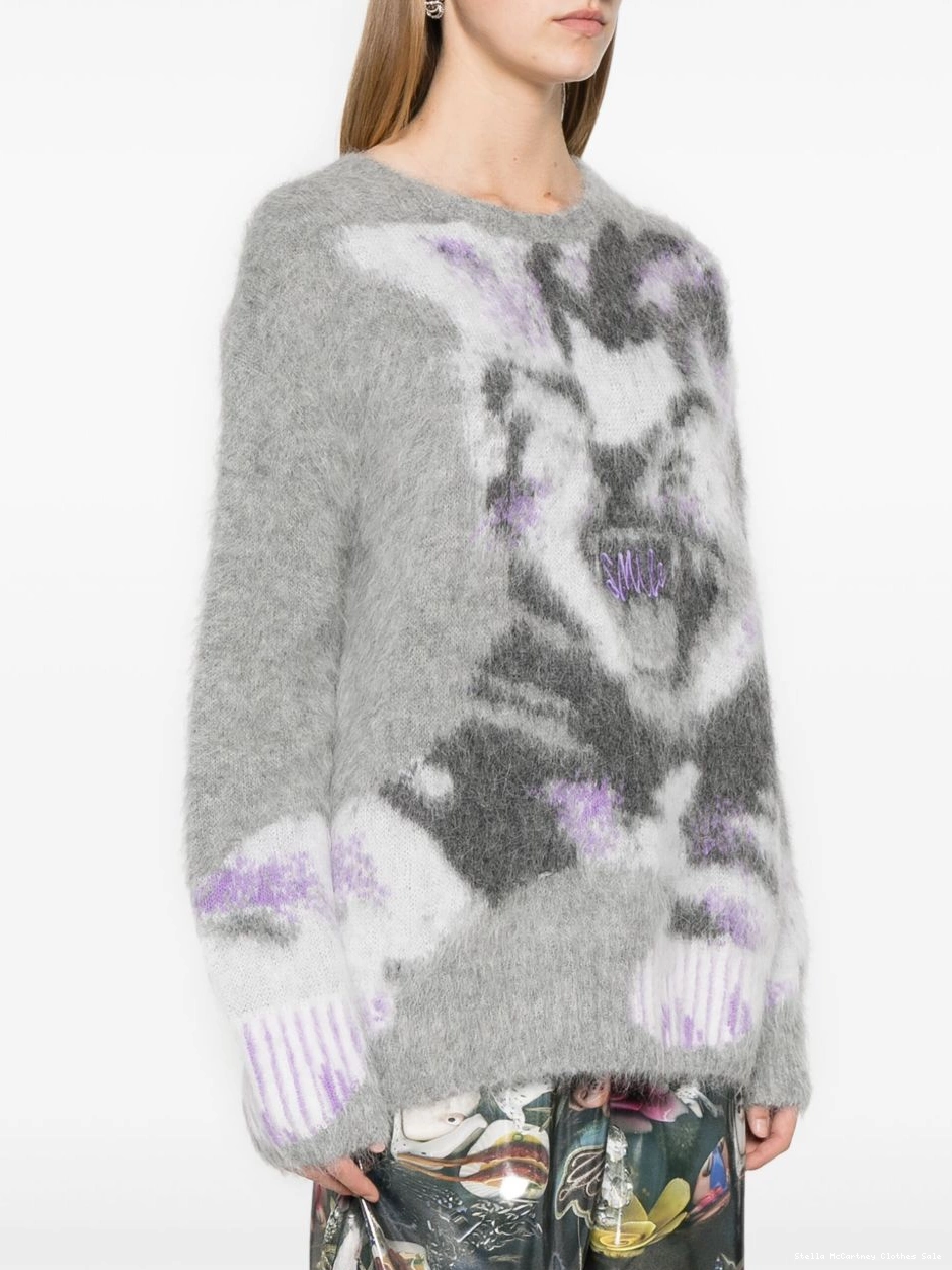 Affordable sweater Stella intarsia Cat McCartney Women 0819